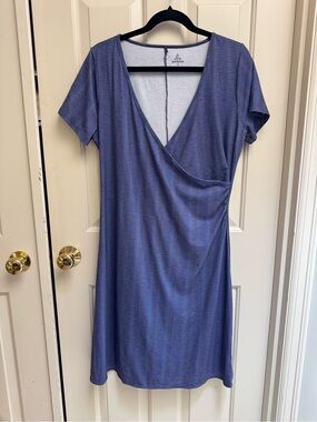 Prana Bluebell Ziggy  Wrap Dress